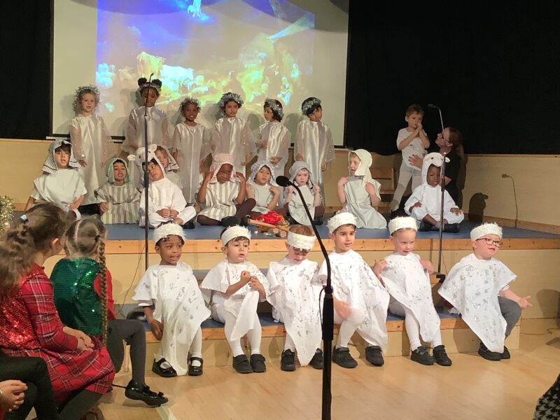 Image for the Tweet beginning: This afternoon KS1 performed a